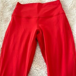 Lululemon Align High-Rise pant, red, size 6, 25” length
